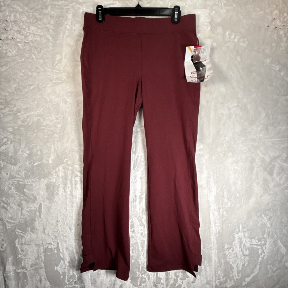 SP - Leggings Women with Control by Renee Greenstein Shape Enhancing Red NWT